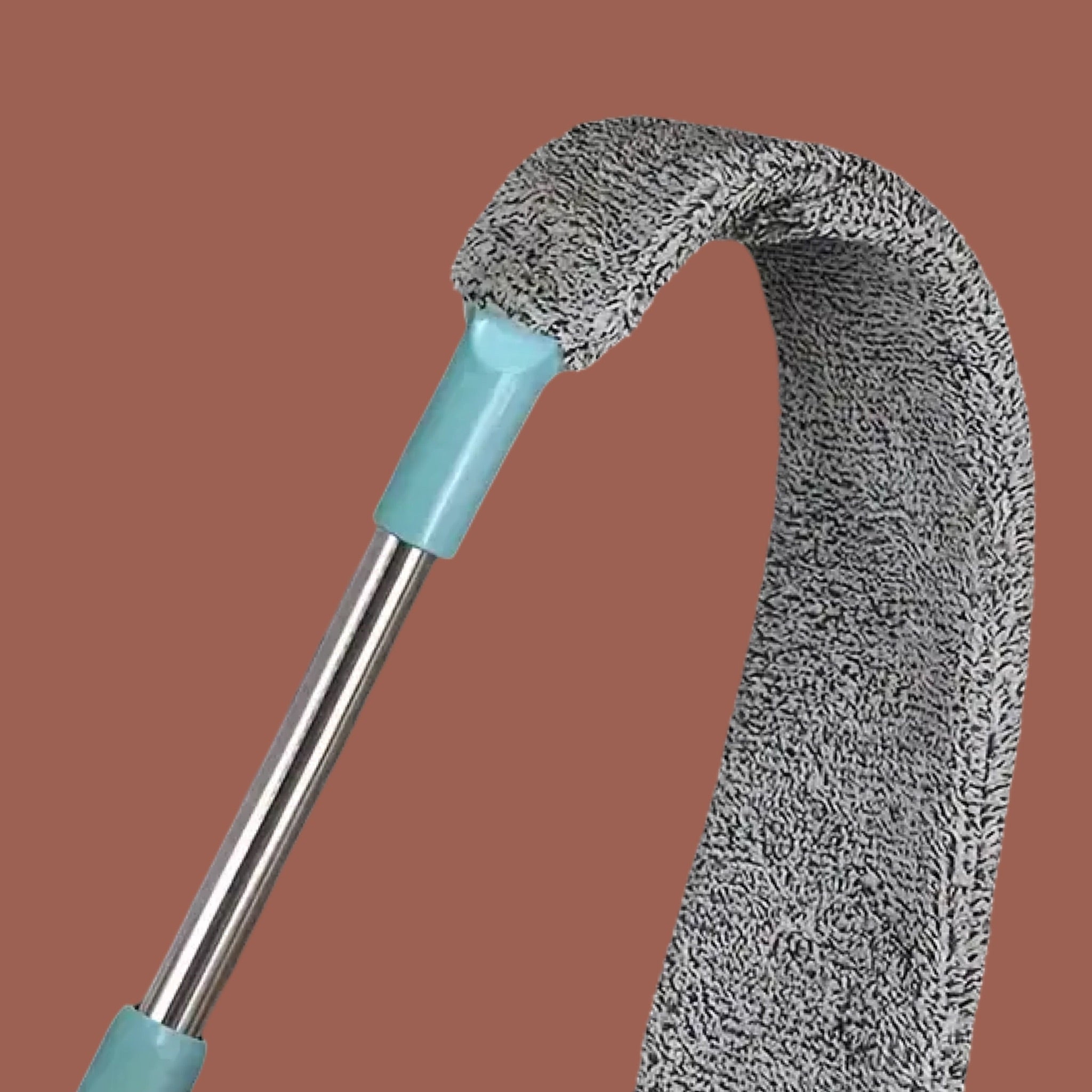 Extendable Gap Duster Brush,  Flexible Cleaning Tool with Washable Microfiber Head